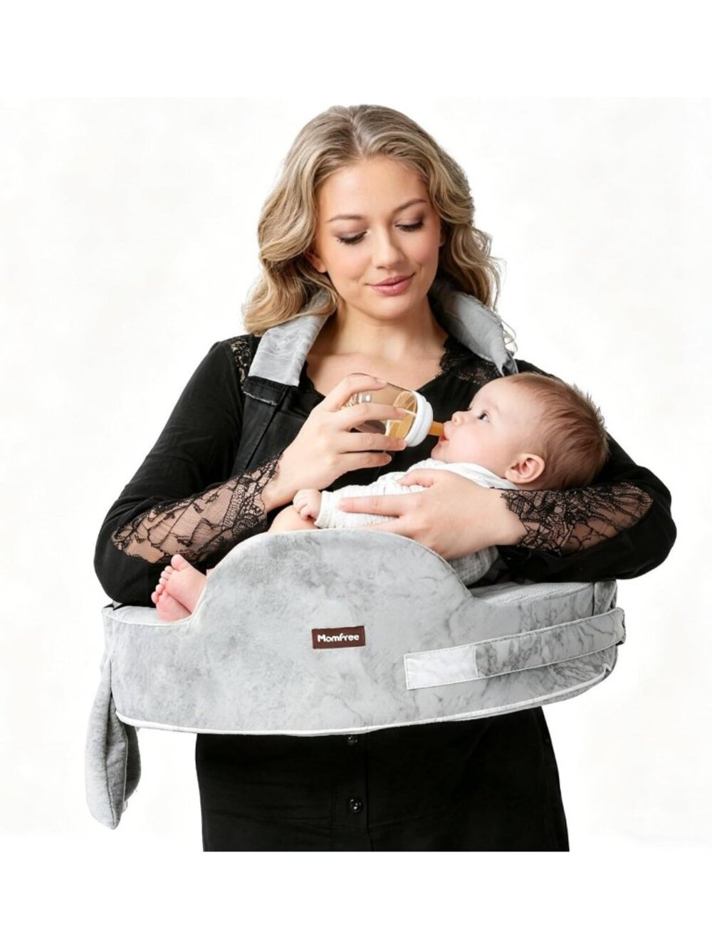 Versatile Nursing Pillow for Comfort in Standing or Sitting Positions - Ideal